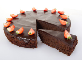Chocolate Fudge Round Cake 